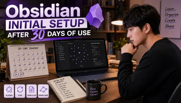 옵시디언 초기 설정 30일 후기