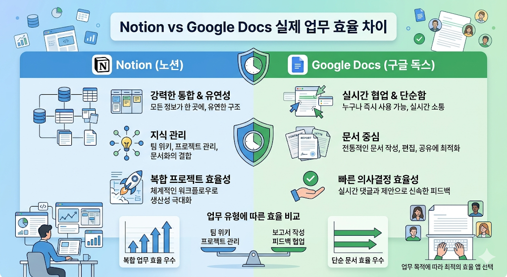 Notion vs Google Docs 