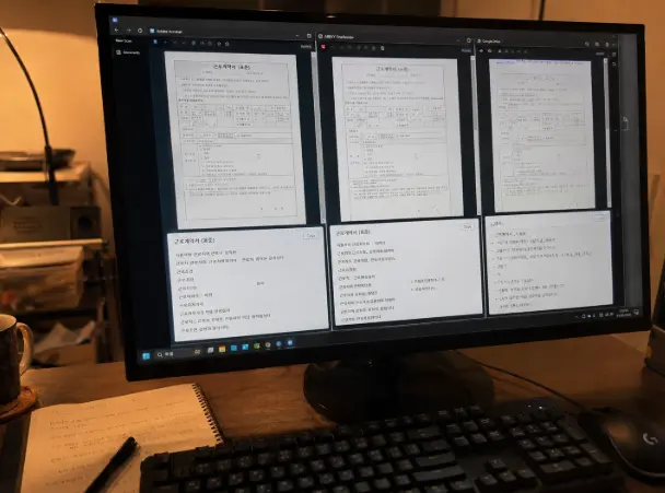 PDF OCR 정확도 3종 비교 후기