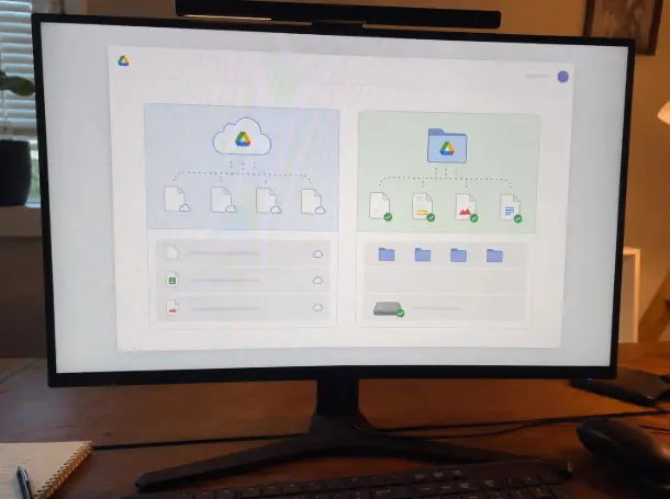 Google Drive 파일 스트림과 미러링 방식 